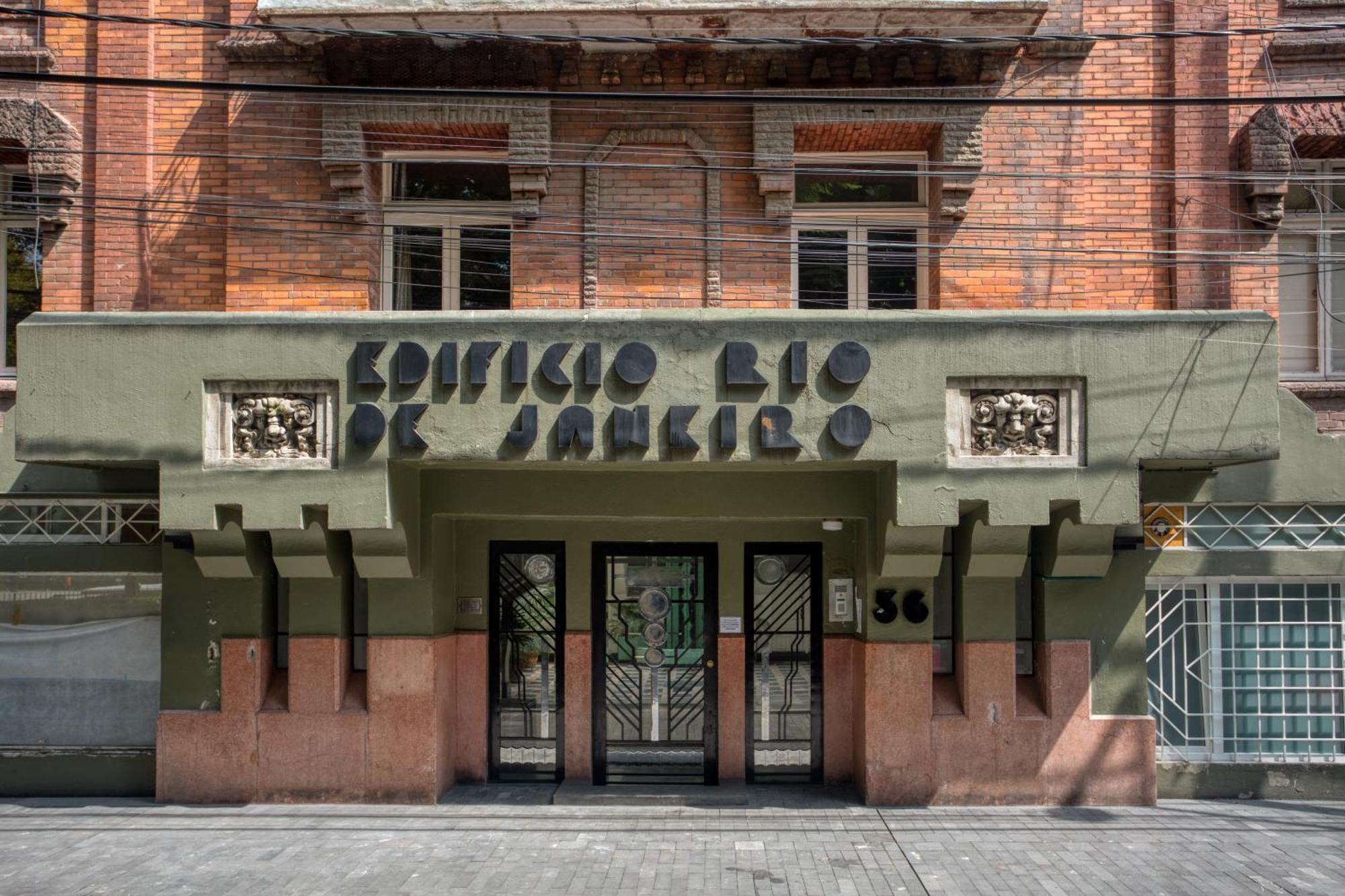 Edificio Art Deco En Roma Norte Мехико Экстерьер фото
